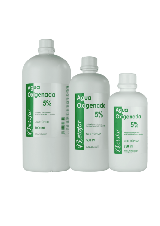 Agua Oxigenada para heridas