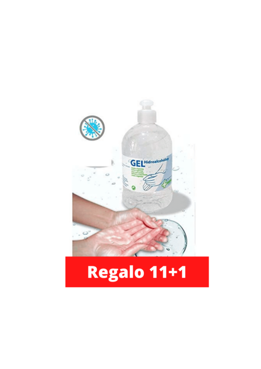 presente de gel hidroalcoólico 11+1