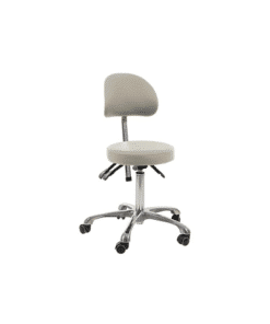Taburete diseño elegante con respaldo