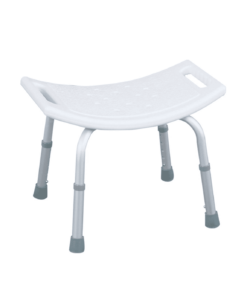 Banqueta de baño con patas regulable