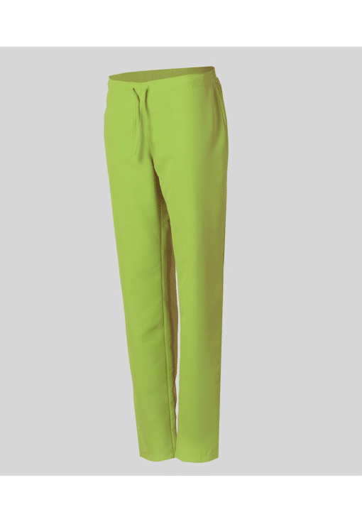 Pantalón de mujer con un bolsillo lateral (cintura con media goma y cordones)