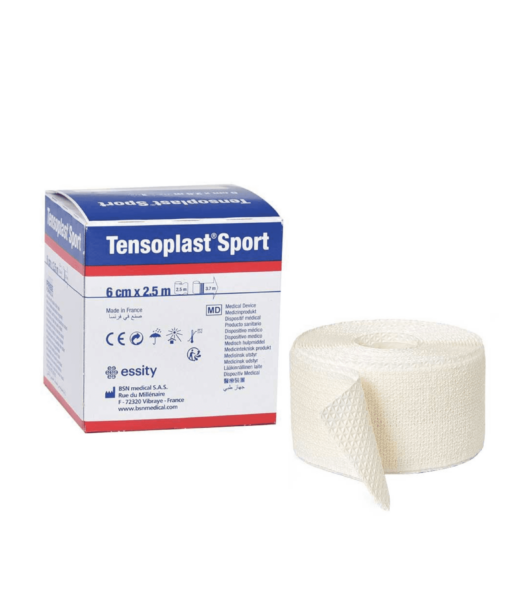 Tensoplast SPORT venda adhesiva elástica para vendajes funcionales