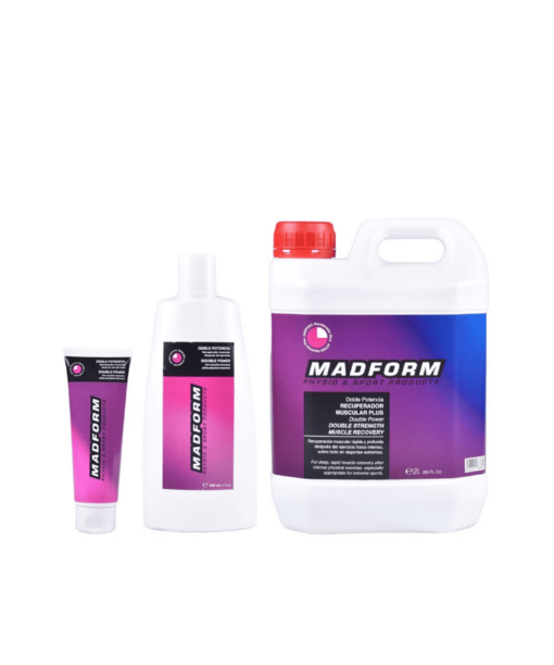 MADFORM crema para recuperación muscular doble potencia