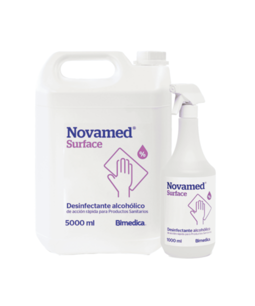 NOVAMED SURFACE desinfectante de acción rápida con base de etanol (1lt o 5lt)