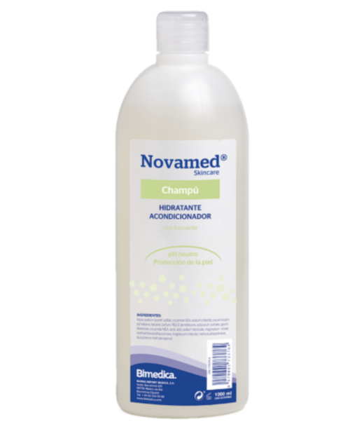 NOVAMED SKINCARE Champú hidratante de uso frecuente de 1lt