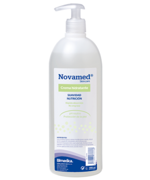 NOVAMED SKINCARE crema de hidratante indicada para pieles sensibles de 1lt