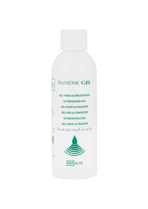 Gel de ultrasonidos TRANSONIC AZUL de 250 ml