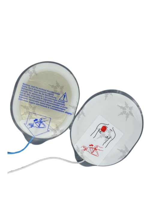 Electrodos para desfibrilador con cable (ADULTO 25kg) LESSA DEFI-PAD (compatible Philips Laerdal Medical. Agilent Philips)