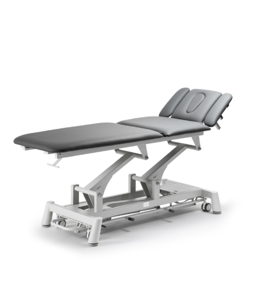 TITAN 304F Camilla eléctrica de cinco cuerpos + agujero facial y portarrollos