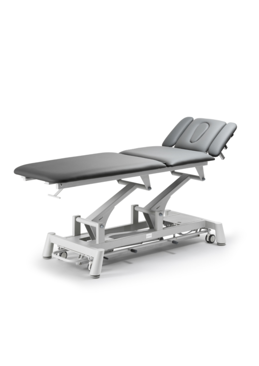 TITAN 304F Camilla eléctrica de cinco cuerpos + agujero facial y portarrollos